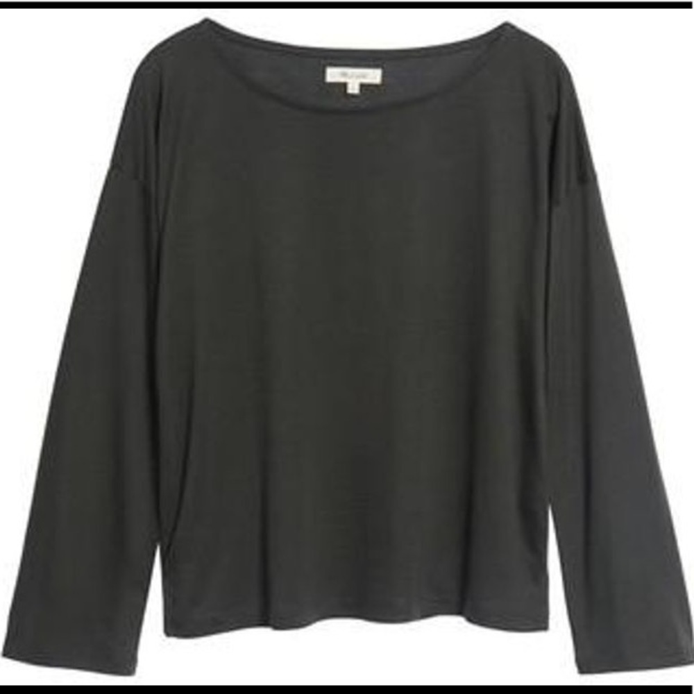 Dark green long sleeve madewell tshirt